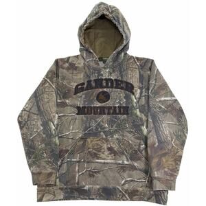 Gander Mountain Camouflage Hoodie Women's 2XL Outdoor Hunting Fishing Sweatshirt